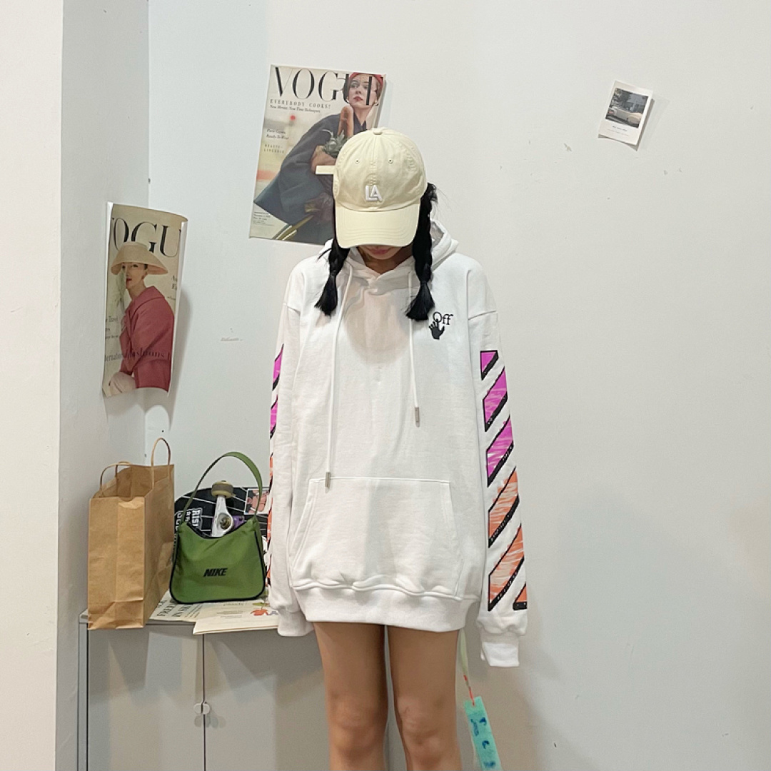 Off-White 116 OFF-WHITE (WHITE HOODIE) - Image 44