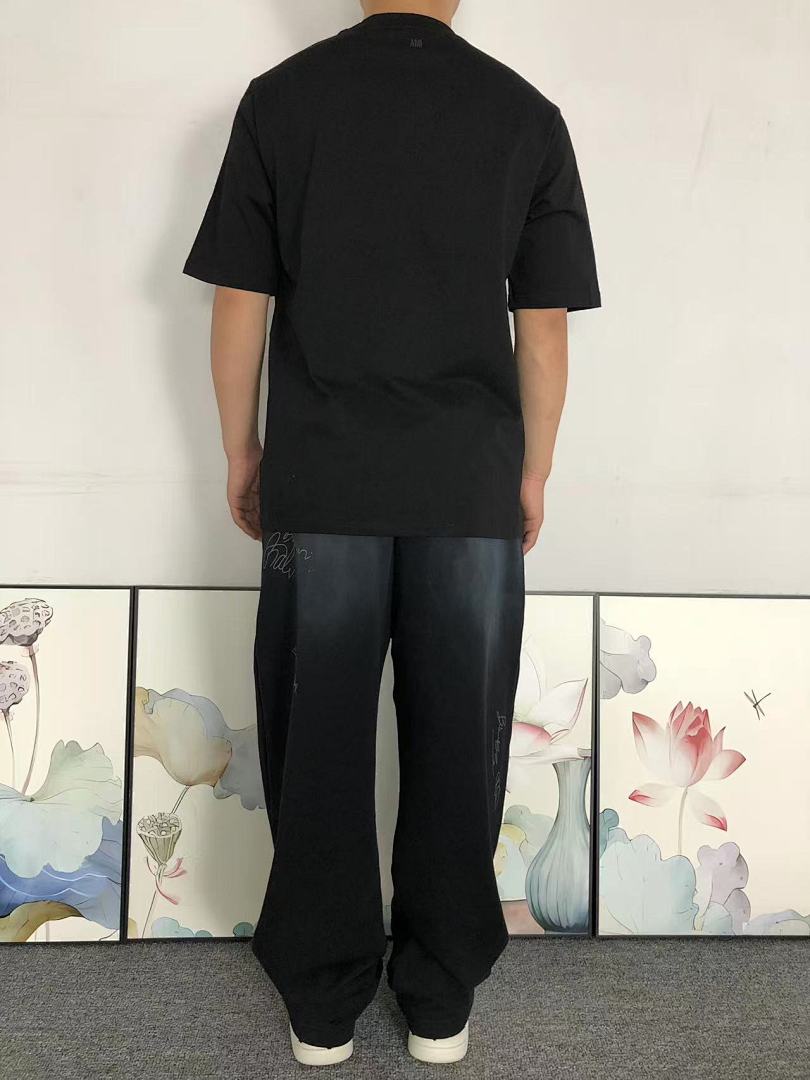 AMI 108 AMI T-SHIRT 21111815125 (Im 170Cm 60Kg I Wear Size S In The Phot) - Image 4