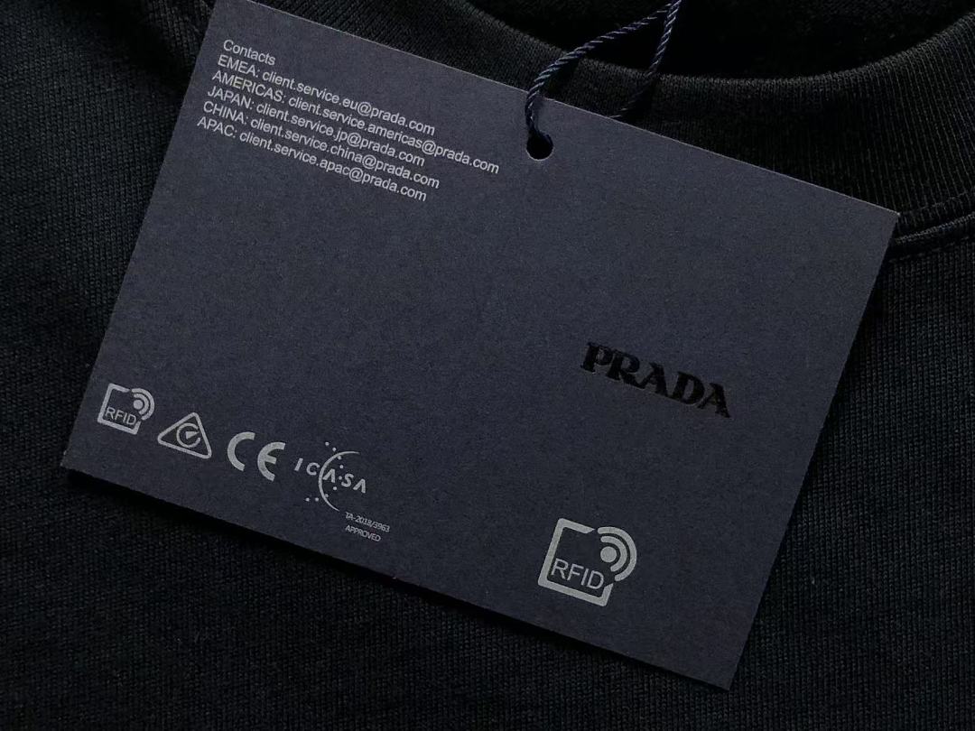 Prada 118 P⭐A⭐A T-SHIRT 5242519147 (Im 170Cm 60Kg I Wear Size M In The Phot) - Image 23