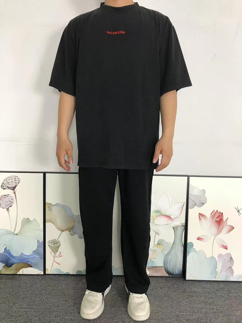 Balenciaga 125 B⭐L⭐⭐⭐IA⭐A T-SHIRT 42040807163 (Im 170Cm 60Kg I Wear Size XS In The Phot) - Image 3