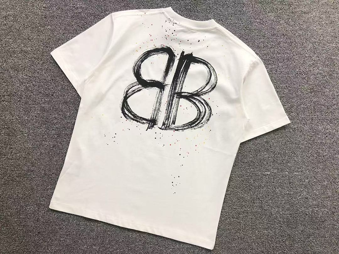 Balenciaga 115 B⭐L⭐⭐⭐IA⭐A T-SHIRT 3103234820 (Im 170Cm 60Kg I Wear Size S In The Phot) - Image 7
