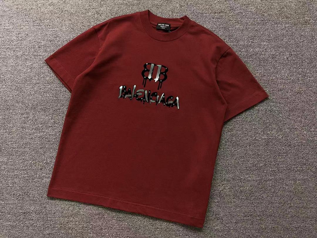 Balenciaga 118 B⭐L⭐⭐⭐IA⭐A T-SHIRT 5211001147 (Im 170Cm 60Kg I Wear Size M In The Phot) - Image 10