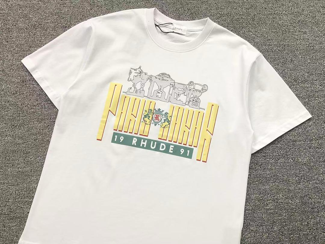 Rhude 105 RHUDE T-SHIRT 3208060817 (Im 170Cm 60Kg I Wear Size S In The Phot) - Image 9