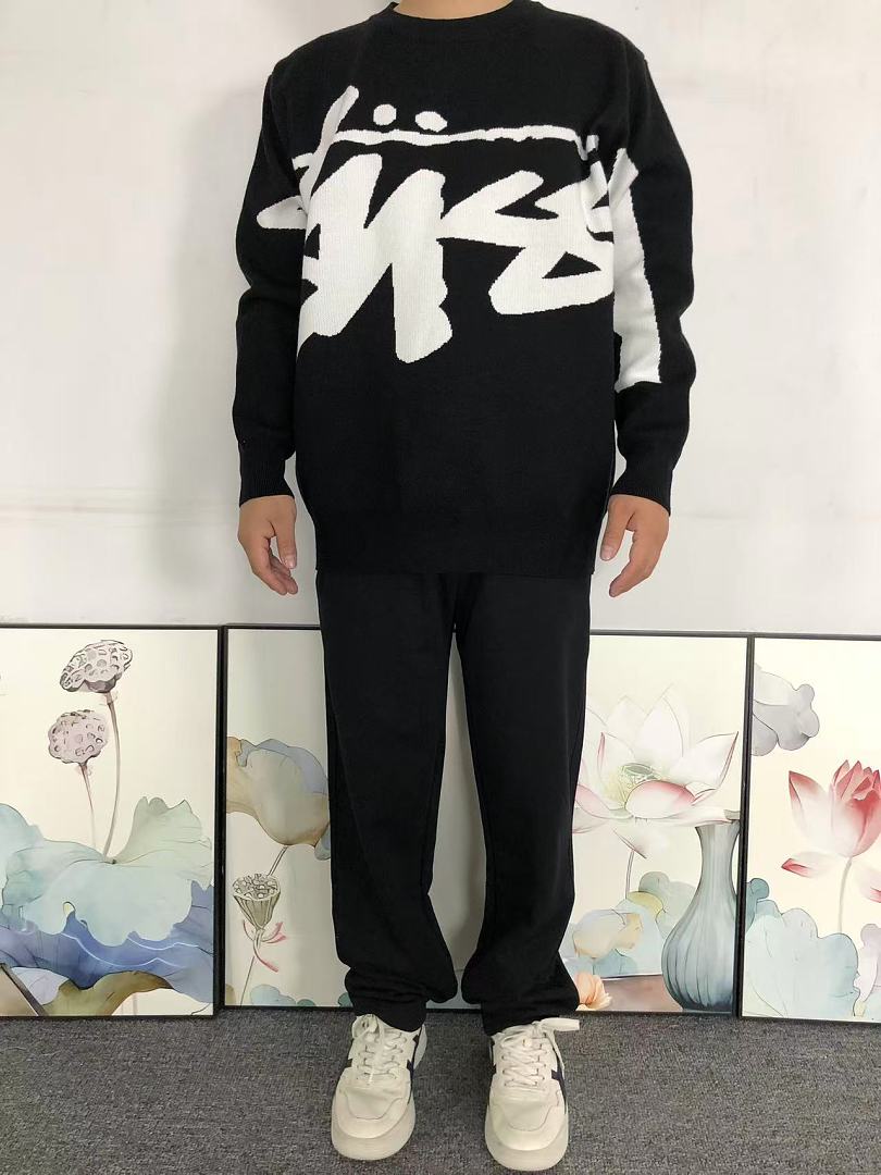 Stussy 129 STUSSY SWEATER 5207091282 (Im 170Cm 60Kg I Wear Size M In The Phot) - Image 3