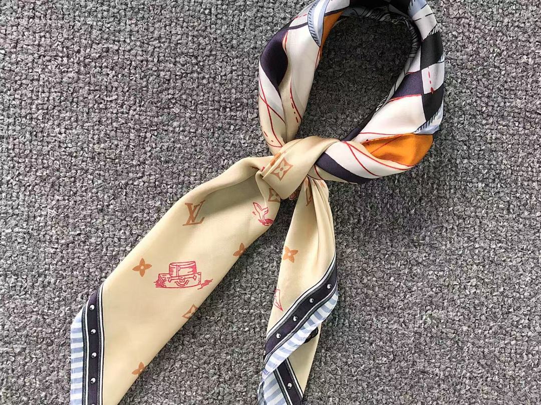 Louis Vuitton 68 L⭐ SCARF 31071902102 (Long 69CM* Wide - Image 4