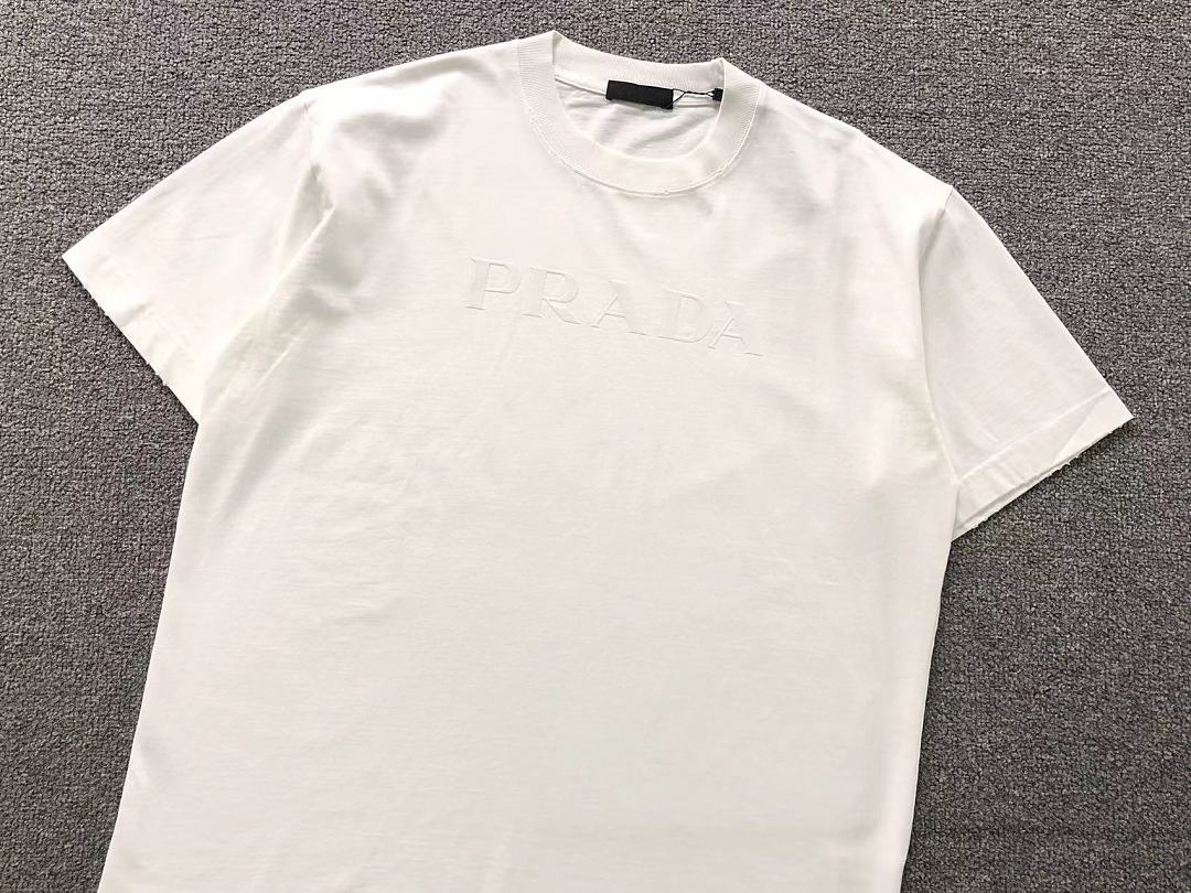 Prada 125 P⭐A⭐A T-SHIRT 42042902133 (Im 170Cm 60Kg I Wear Size 2XL In The Phot) - Image 8