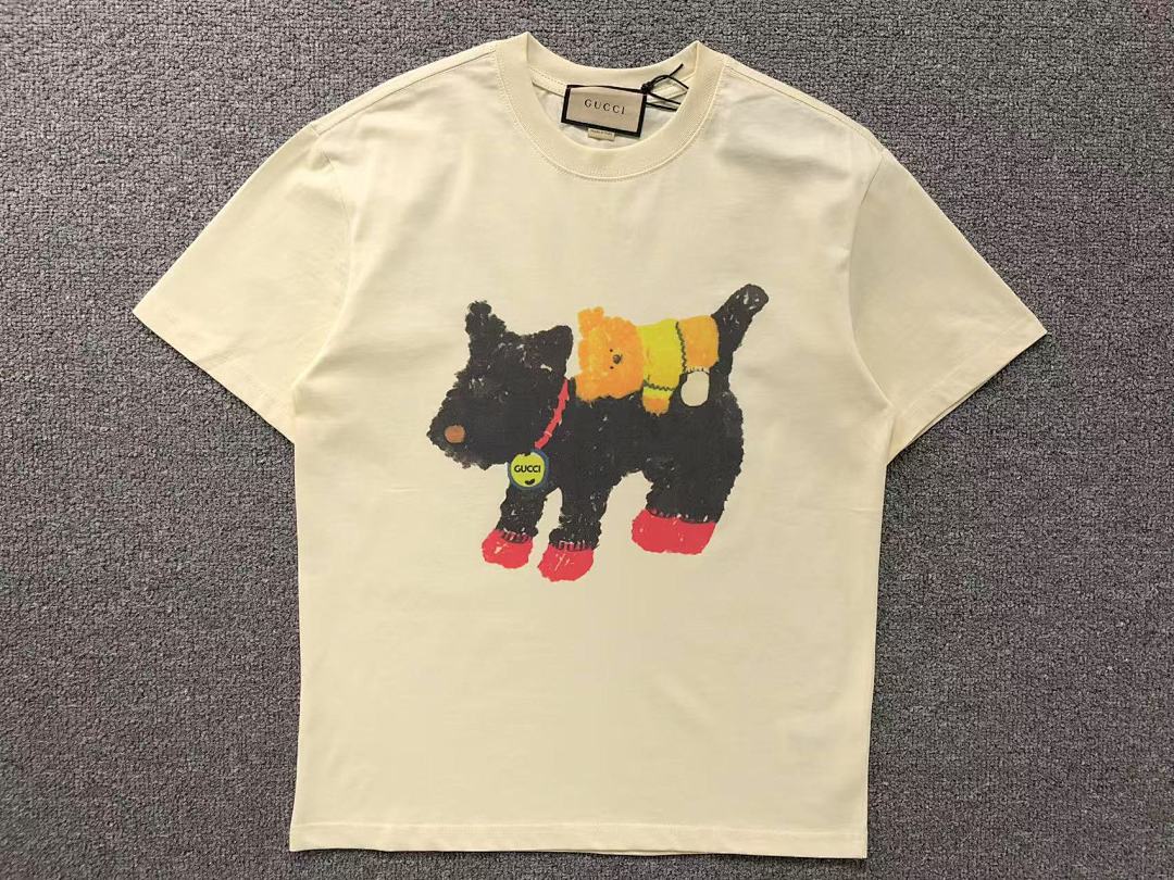 Gucci 85 G⭐C⭐I T-SHIRT 5042623101 (Im 170Cm 60Kg I Wear Size S In The Phot) - Image 5