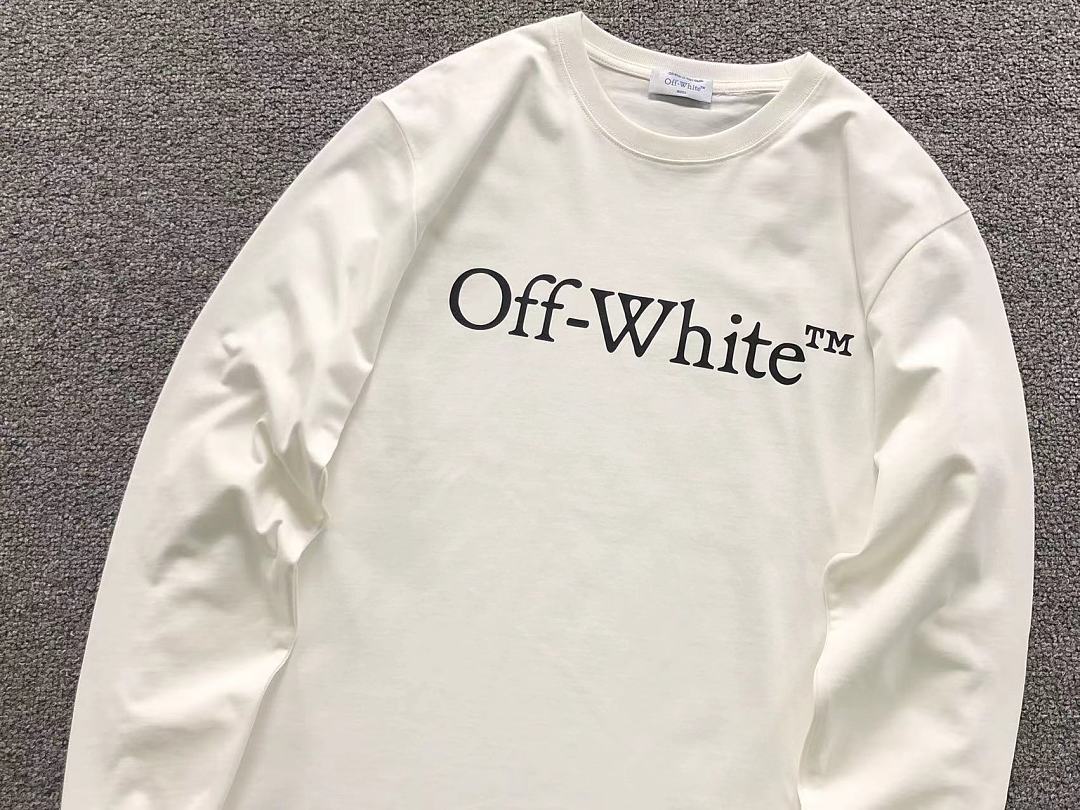 Off-White 118 OFF-WHITE LONG SLEEVED 5208081019 (Im 170Cm 60Kg I Wear Size M In The Phot) - Image 11