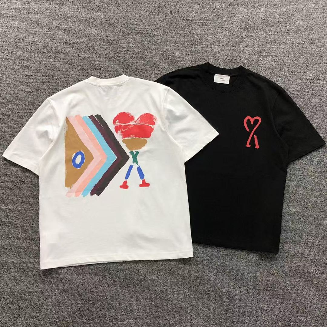 AMI 98 AMI T-SHIRT 505281379 (Im 170Cm 60Kg I Wear Size S In The Phot)