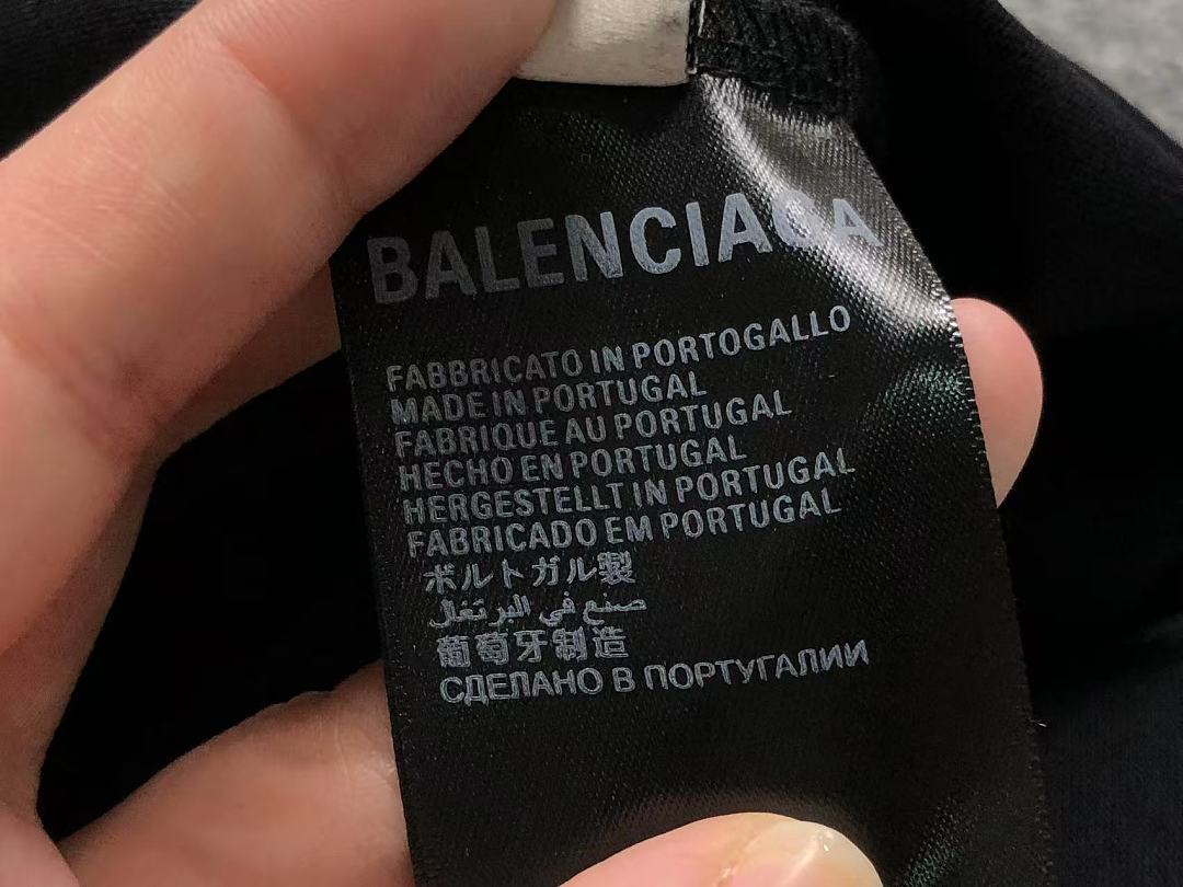 Balenciaga 118 B⭐L⭐⭐⭐IA⭐A T-SHIRT 125131760 (Im 170Cm 60Kg I Wear Size S In The Phot) - Image 26