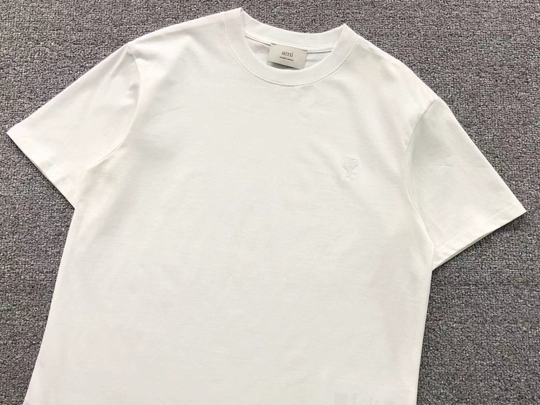 AMI 98 AMI T-SHIRT 504090817 (Im 170Cm 60Kg I Wear Size S In The Phot) - Image 9