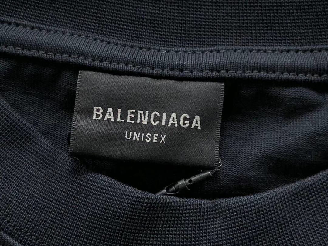 Balenciaga 125 B⭐L⭐⭐⭐IA⭐A T-SHIRT 42042603163 (Im 170Cm 60Kg I Wear Size XS In The Phot) - Image 12