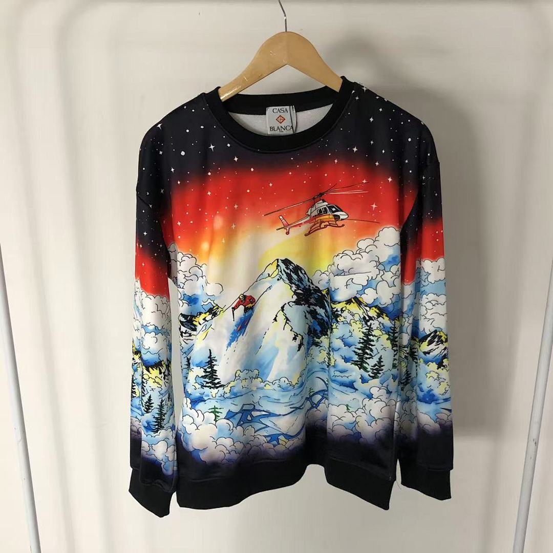 Casablanca 95 CASABLANCA HOODIE 1112051132 (Im 170Cm 60Kg I Wear Size L In The Phot) - Image 24