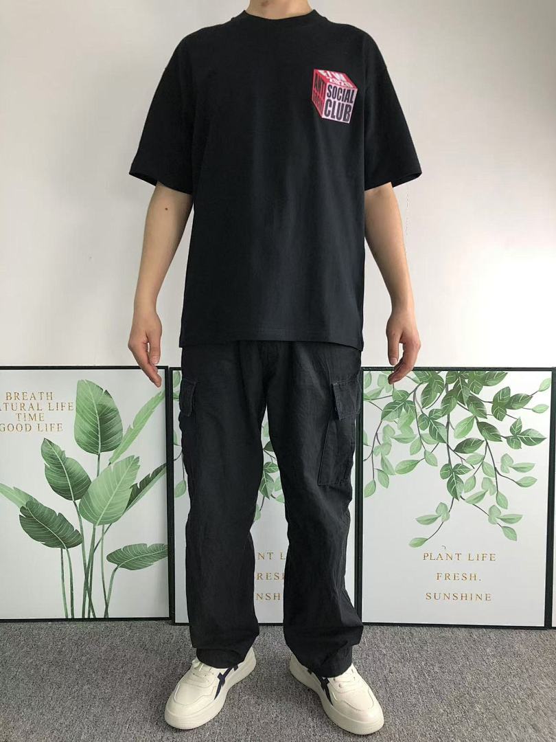 Christian Louboutin 85 ANTI SOCIAL CLUB T-SHIRT 31142102 (Im 170Cm 57Kg I Wear Size M In The Phot) - Image 3