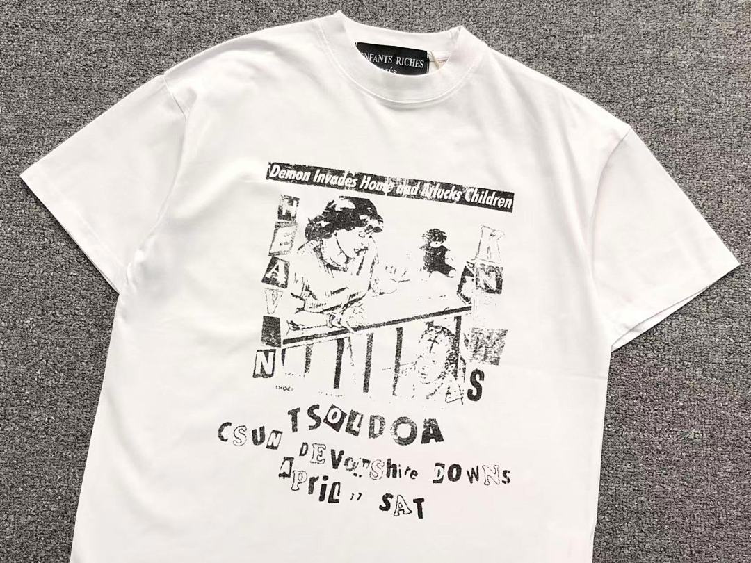Chanel 85 ENFANTS RICHES DEPRIMES T-SHIRT 5232107162 (Im 170Cm 60Kg I Wear Size S In The Phot) - Image 7