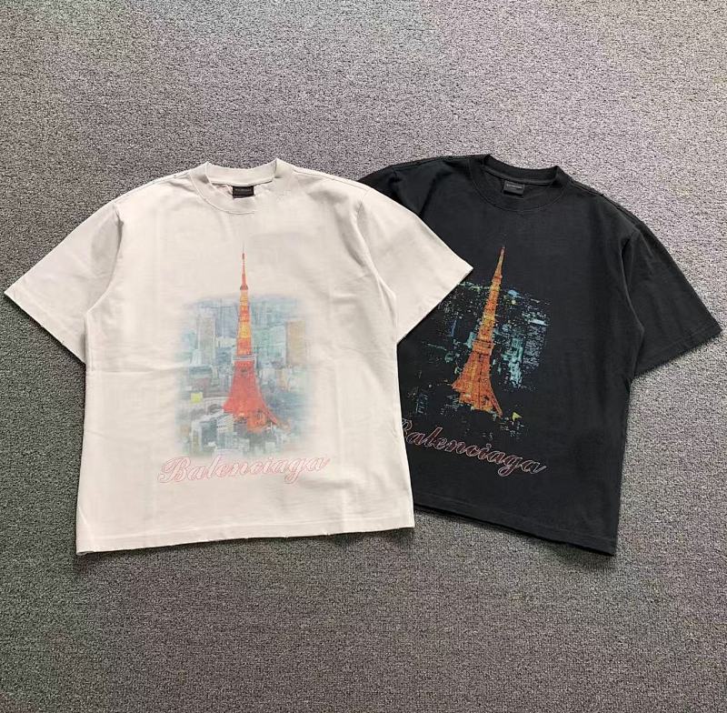 Balenciaga 135 B⭐L⭐⭐⭐IA⭐A T-SHIRT 42032804163 (Im 170Cm 60Kg I Wear Size XS In The Phot), photo 1