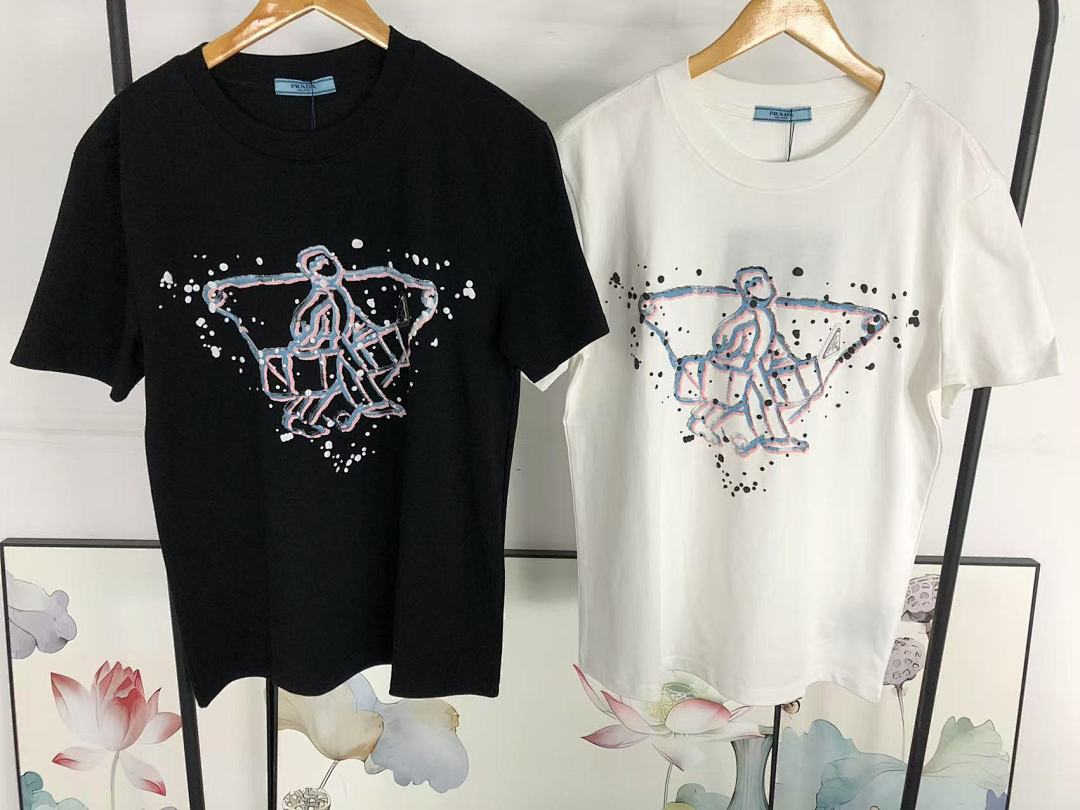 Prada 115 P⭐A⭐A T-SHIRT 1106133860 (Im 170Cm 60Kg I Wear Size S In The Phot) - Image 24