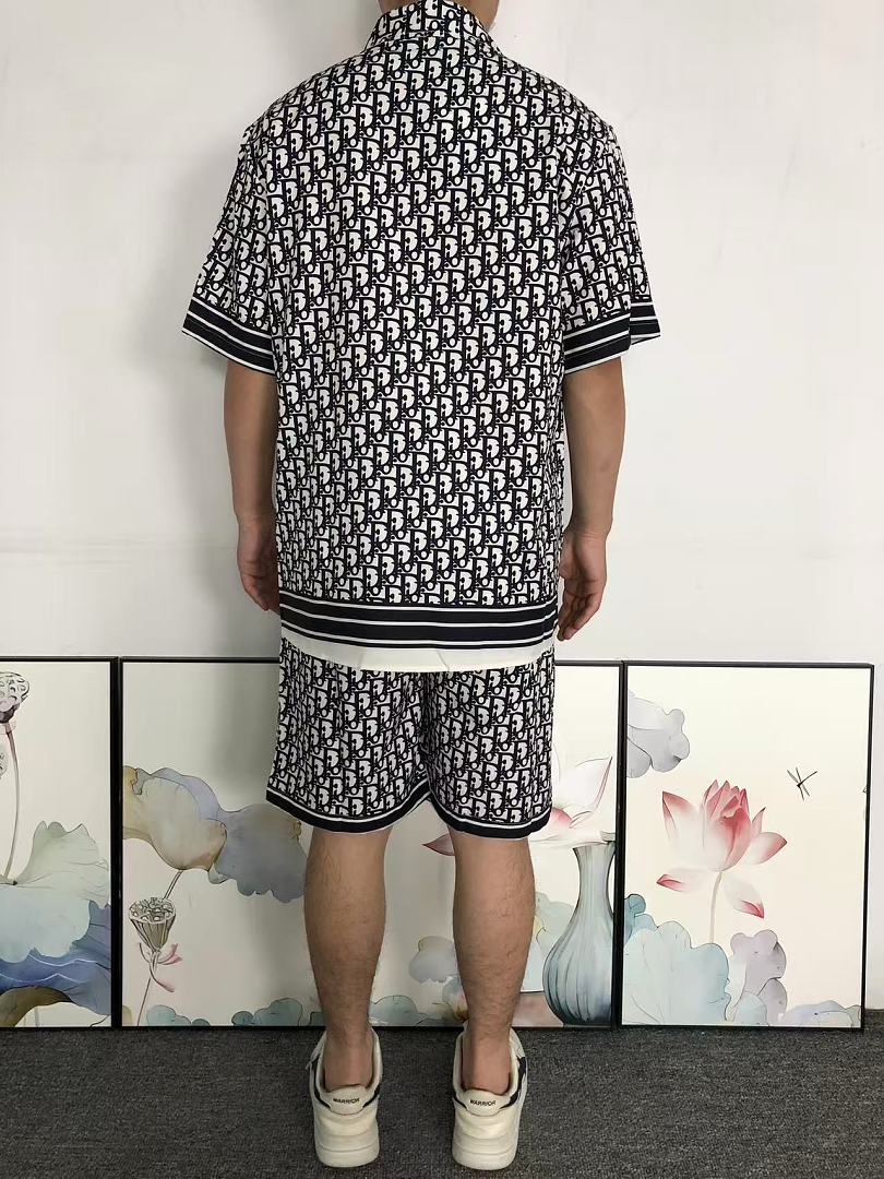 Dior 165 D⭐O⭐ SHIRT SHORTS 3206062120 (Im 170Cm 60Kg I Wear Size L In The Phot) - Image 5