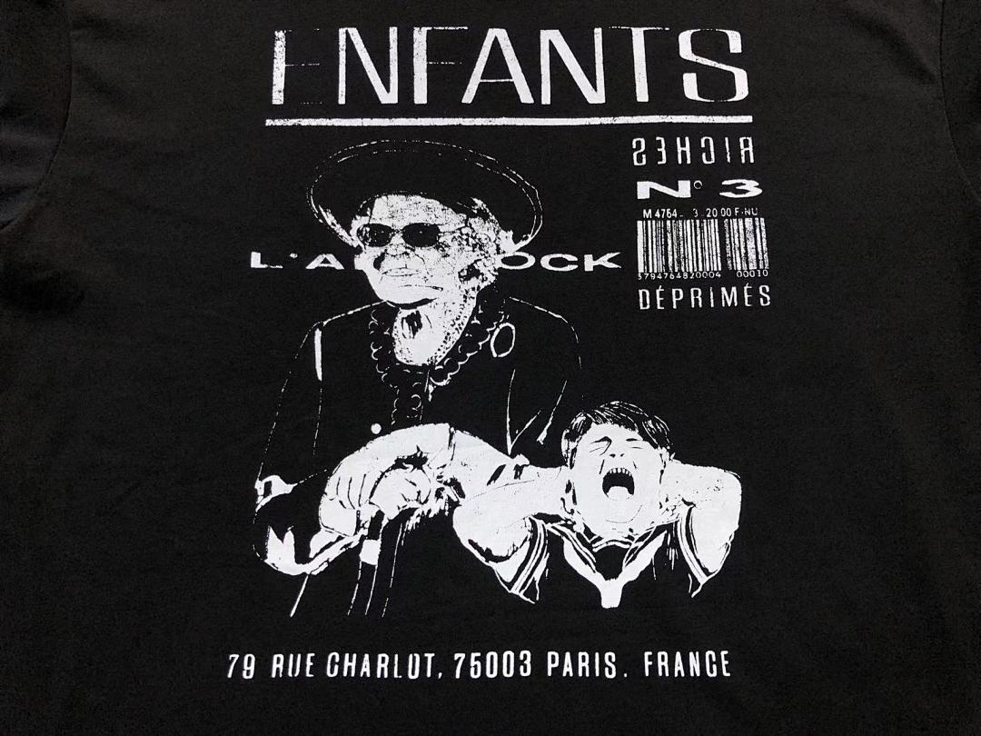 Chanel 88 ENFANTS RICHES DEPRIMES T-SHIRT 5122416162 (Im 170Cm 60Kg I Wear Size M In The Phot) - Image 10