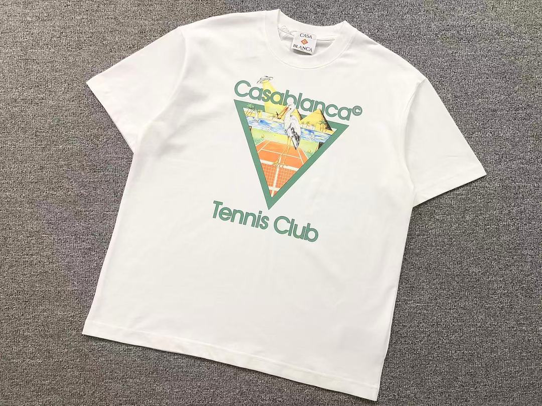 Casablanca 105 CASABLANCA T-SHIRT 52062605127 (Im 170Cm 60Kg I Wear Size L In The Phot) - Image 22