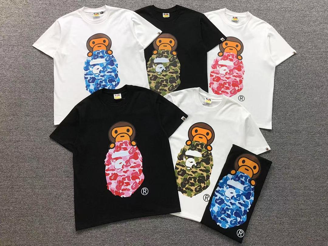 Bape 85 BAPE T-SHIRT 3203270721 (Im 170Cm 60Kg I Wear Size L In The Phot) - Image 5