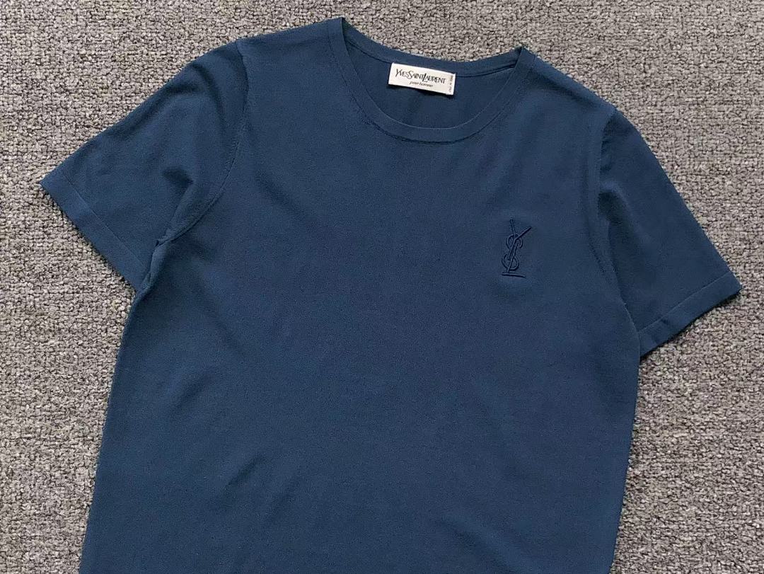 Saint Laurent 128 SA⭐⭐T ⭐⭐U⭐⭐NT FEMAIE STYIE T-SHIRT - Image 9