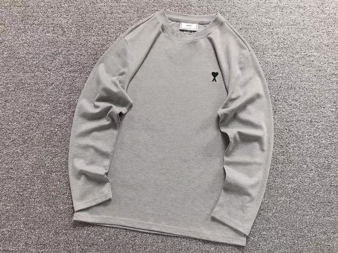 AMI 105 AMI LONG SLEEVED 3208070603 (Im 170Cm 60Kg I Wear Size L In The Phot) - Image 9