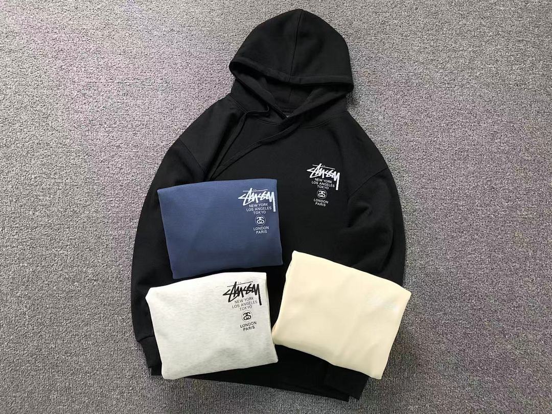 Stussy 215 STUSSY HOODIE 412200501 (Im 170Cm 60Kg I Wear Size L In The Phot) - Image 22