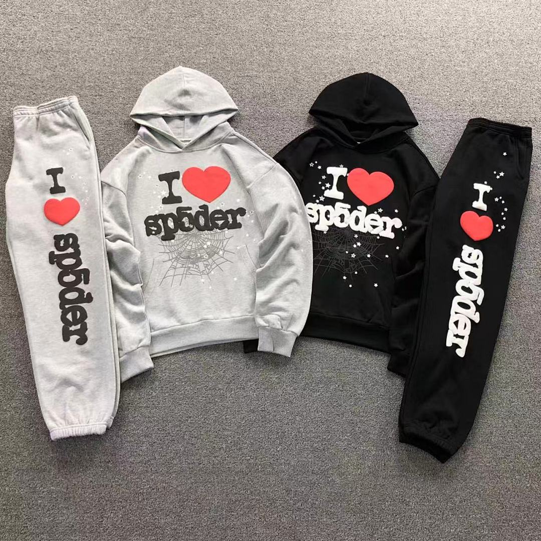 Sp5der TROUSERS SP5DER HOODIE 1111180858 (Im 170Cm 60Kg I Wear Size M In The Phot)
