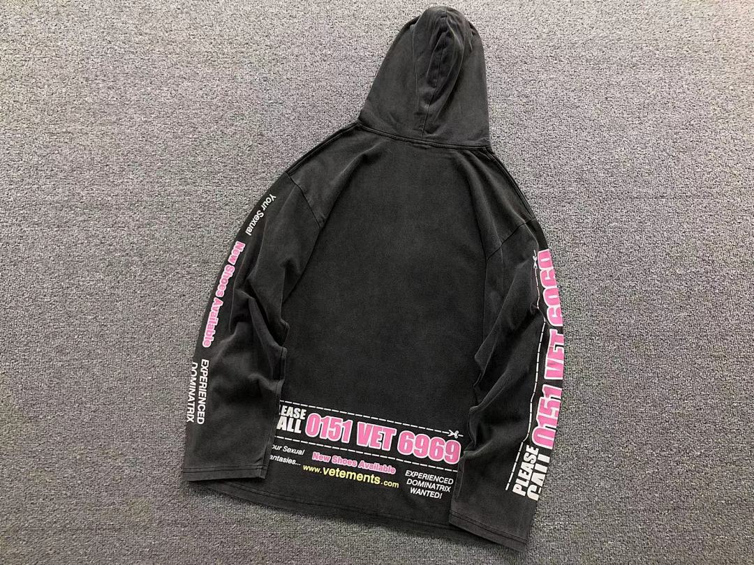 Vetements 225 VETEMENTS LONG SLEEVED 3112180617 (Im 170Cm 60Kg I Wear Size S In The Phot) - Image 11