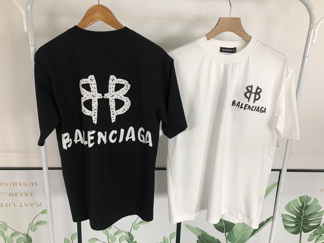 Balenciaga 115 B⭐L⭐⭐⭐IA⭐A T-SHIRT 3103235120 (Im 170Cm 60Kg I Wear Size S In The Phot) - Image 25