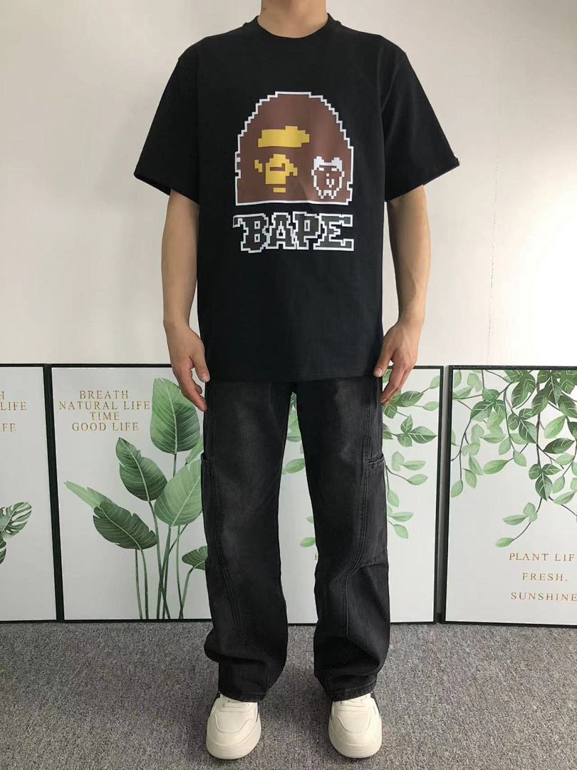 Bape 85 BAPE T-SHIRT 411181242 (Im 170Cm 57Kg I Wear Size S In The Phot) - Image 3