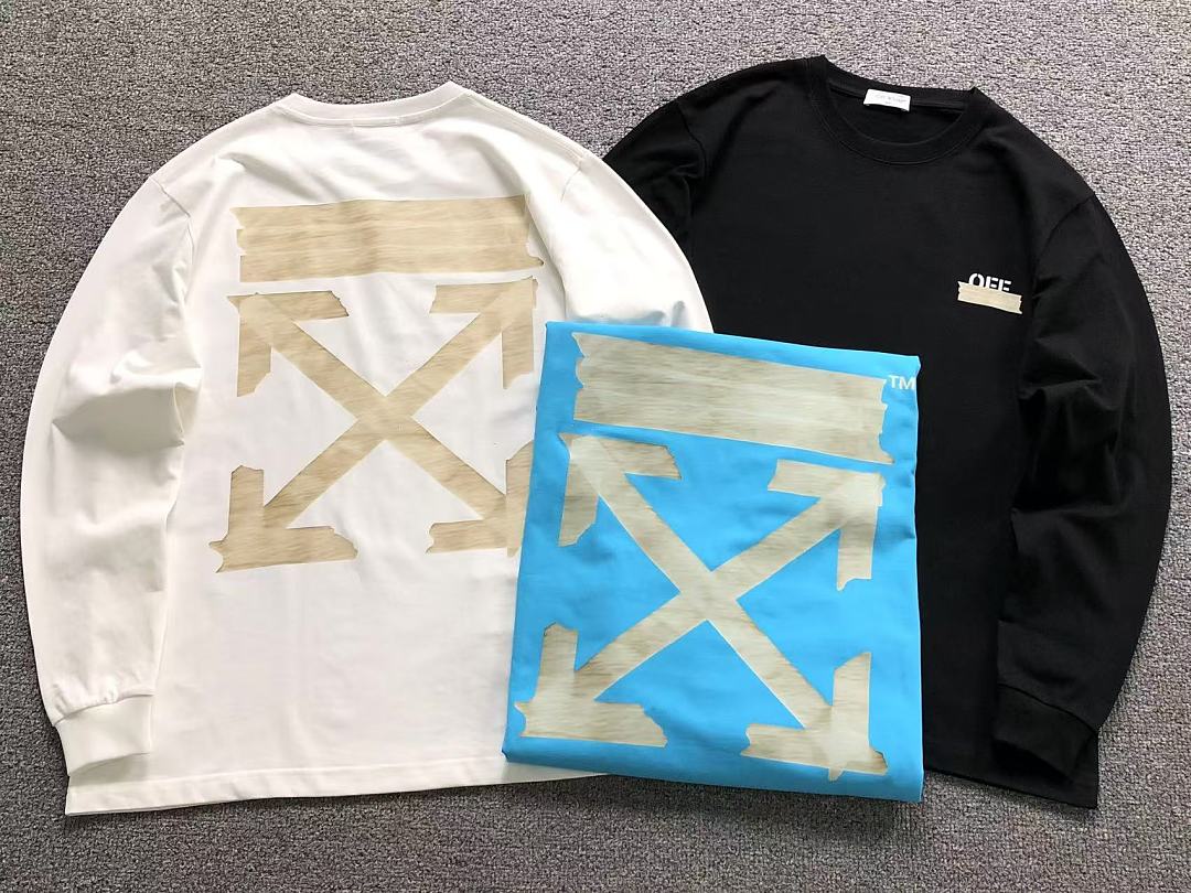 Off-White 129 OFF-WHITE LONG SLEEVED 3207302221 (Im 170Cm 60Kg I Wear Size M In The Phot) - Image 5
