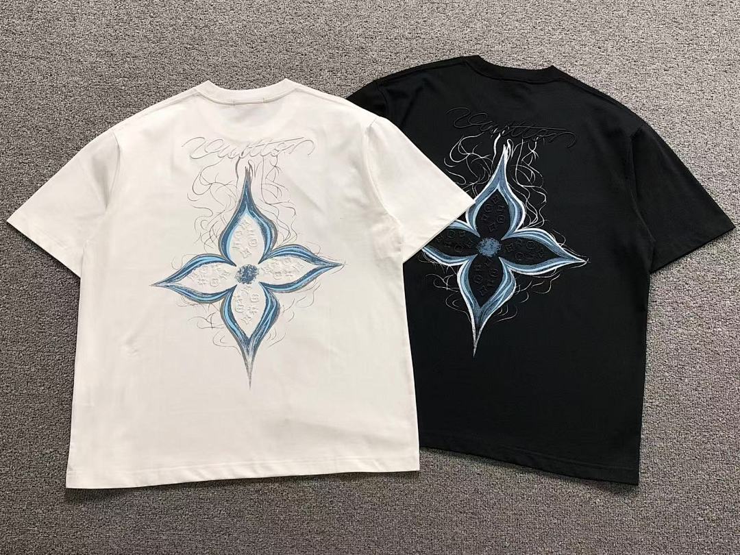 Louis Vuitton 98 L⭐ T-SHIRT 5233010127 (Im 170Cm 60Kg I Wear Size 2XL In The Phot) - Image 5