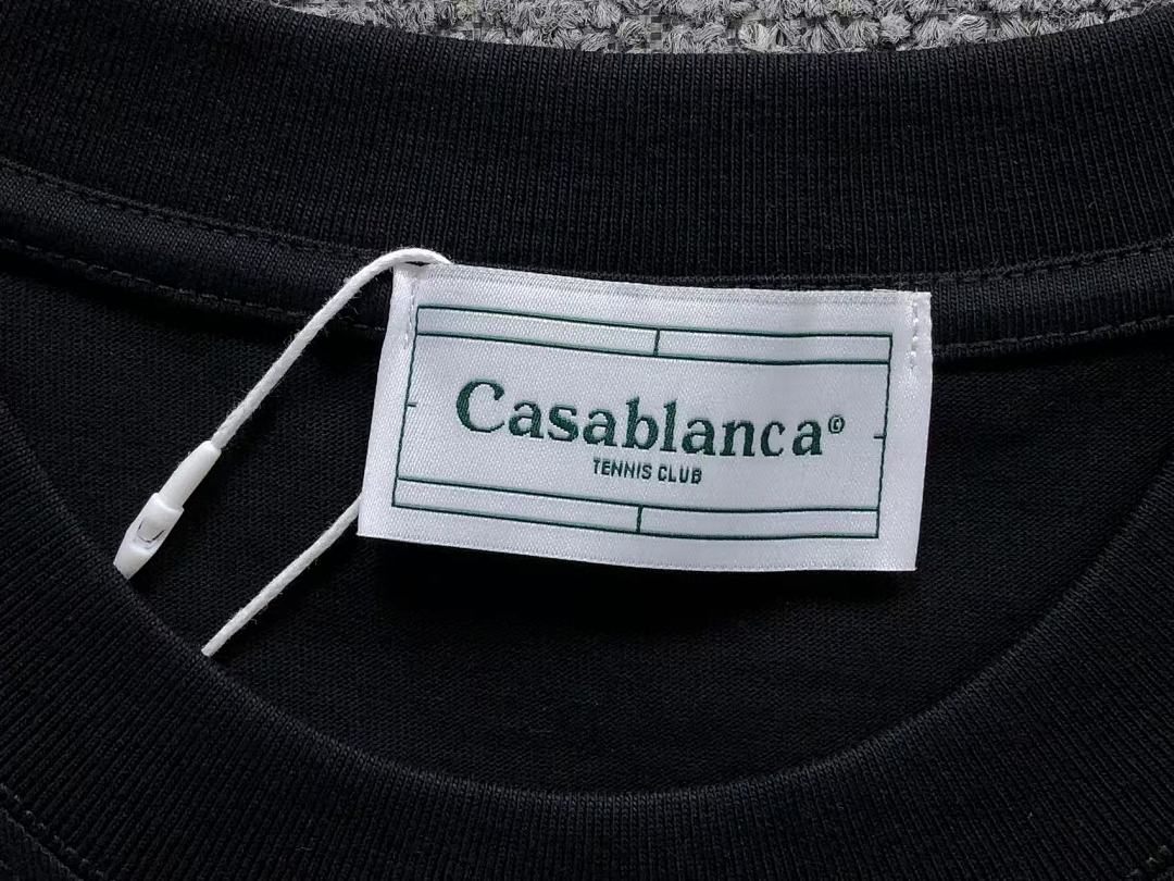 Casablanca 98 CASABLANCA T-SHIRT 41061911127 (Im 170Cm 60Kg I Wear Size S In The Phot) - Image 38