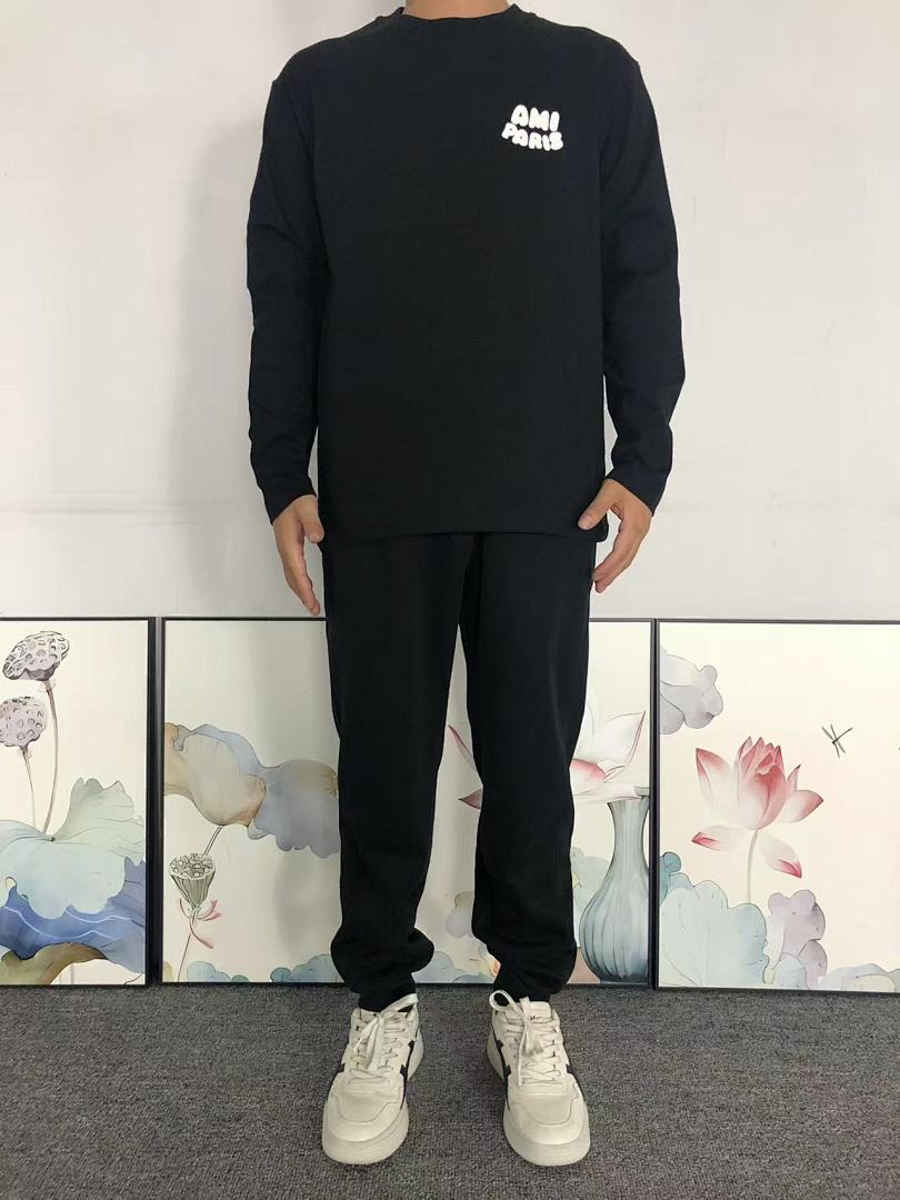 Unbranded 138 AMI LONG SLEEVED 219170701 (Im 170Cm 60Kg I Wear Size M In The Phot) - Image 3