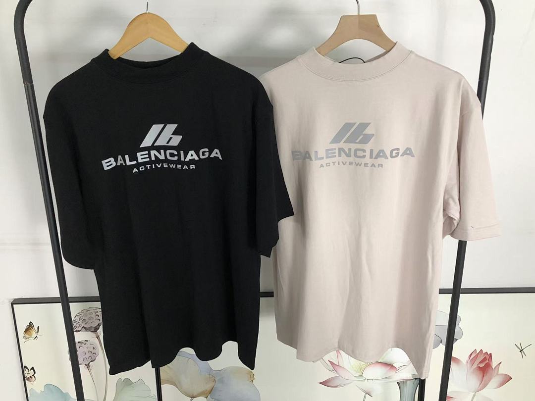 Balenciaga 125 B⭐L⭐⭐⭐IA⭐A T-SHIRT 42041313163 (Im 170Cm 60Kg I Wear Size XS In The Phot) - Image 25