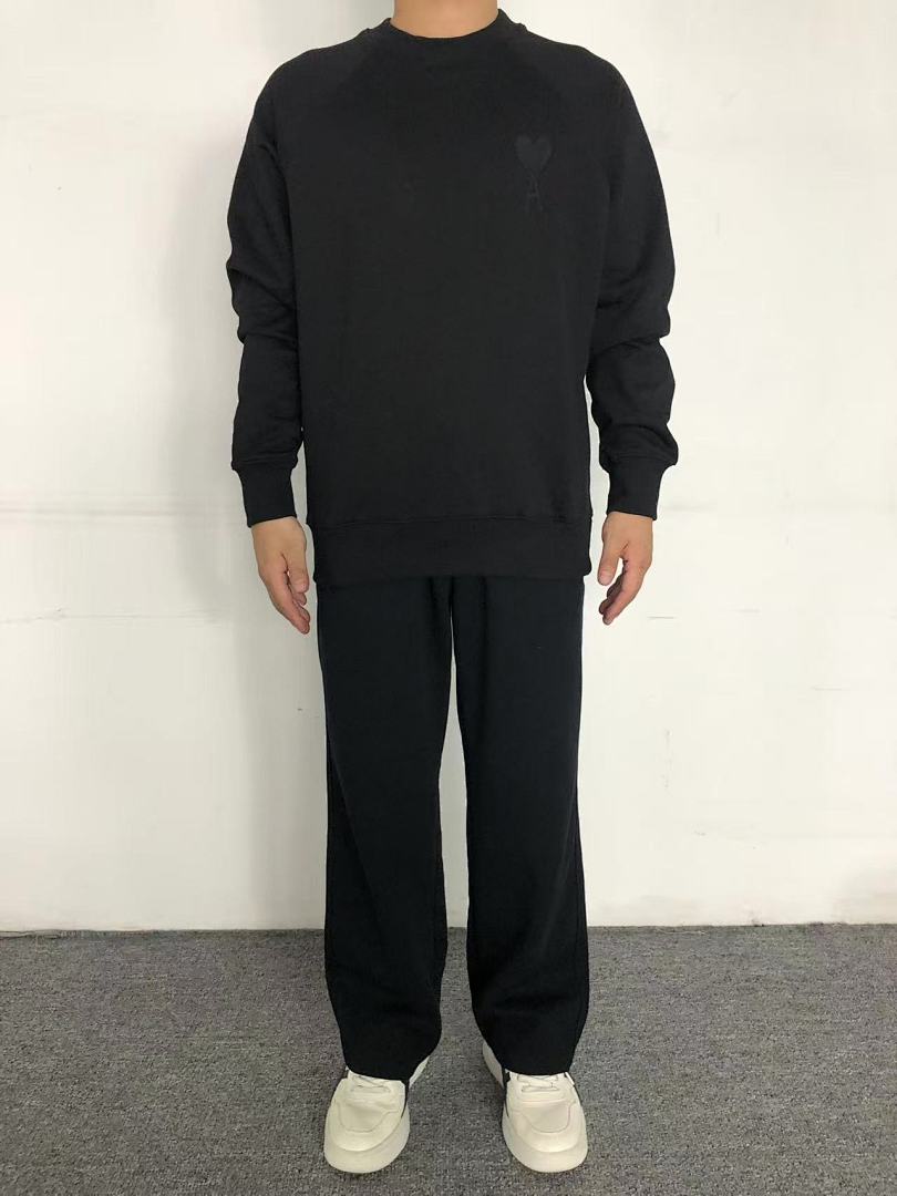 AMI 118 AMI HOODIE 3109110521 (Im 170Cm 60Kg I Wear Size M In The Phot) - Image 4