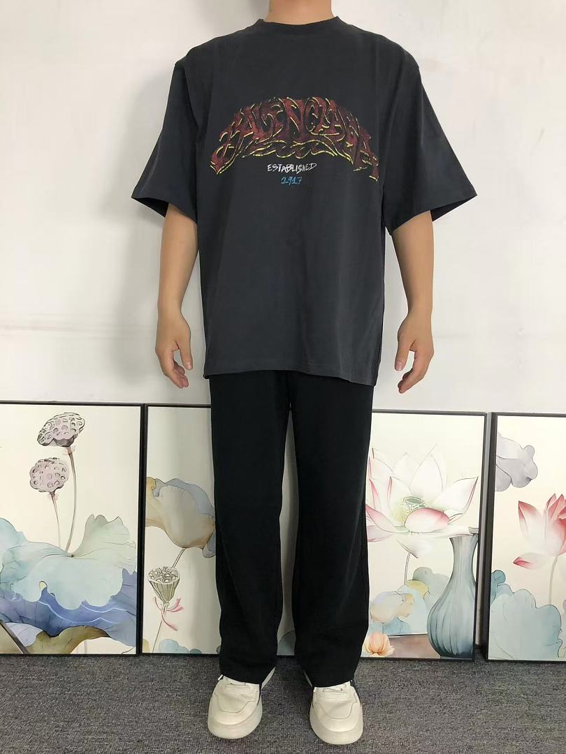 Balenciaga 125 B⭐L⭐⭐⭐IA⭐A T-SHIRT 42042012163 (Im 170Cm 60Kg I Wear Size XS In The Phot) - Image 3