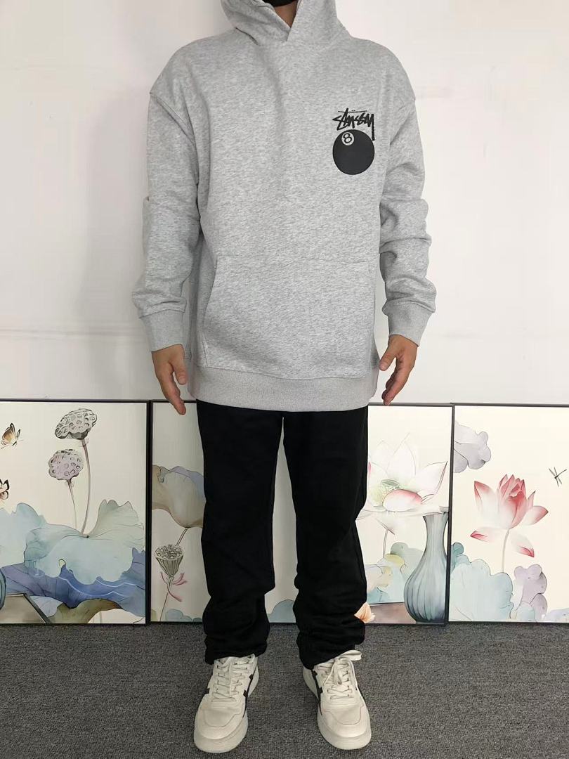 Stussy 135 STUSSY HOODIE 3109131321 (Im 170Cm 60Kg I Wear Size L In The Phot) - Image 3
