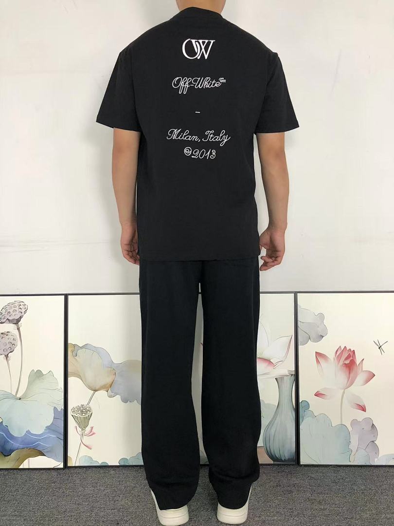 Off-White 115 OFF-WHITE T-SHIRT 5111117147 (Im 170Cm 60Kg I Wear Size M In The Phot) - Image 4