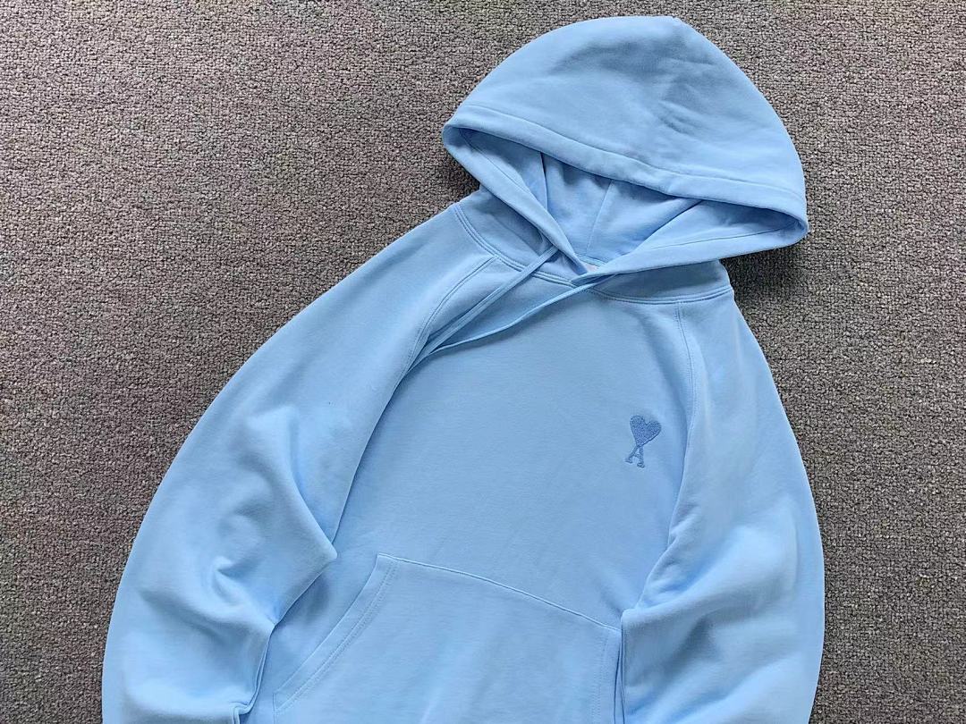 AMI 118 AMI HOODIE 57280588 (Im 170Cm 60Kg I Wear Size M In The Phot) - Image 12