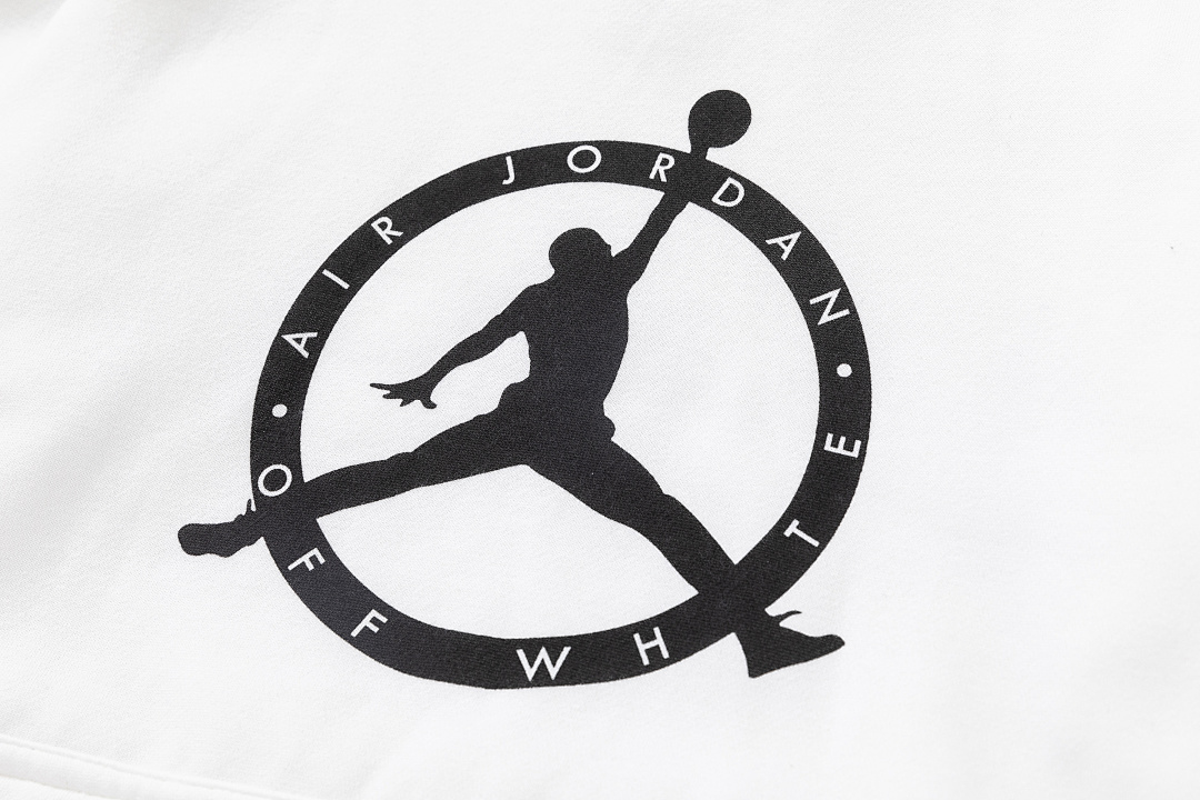 Air Jordan 98 A⭐R J⭐R⭐AN ×OFF-WHITE (WHITE HOODIE) - Image 9