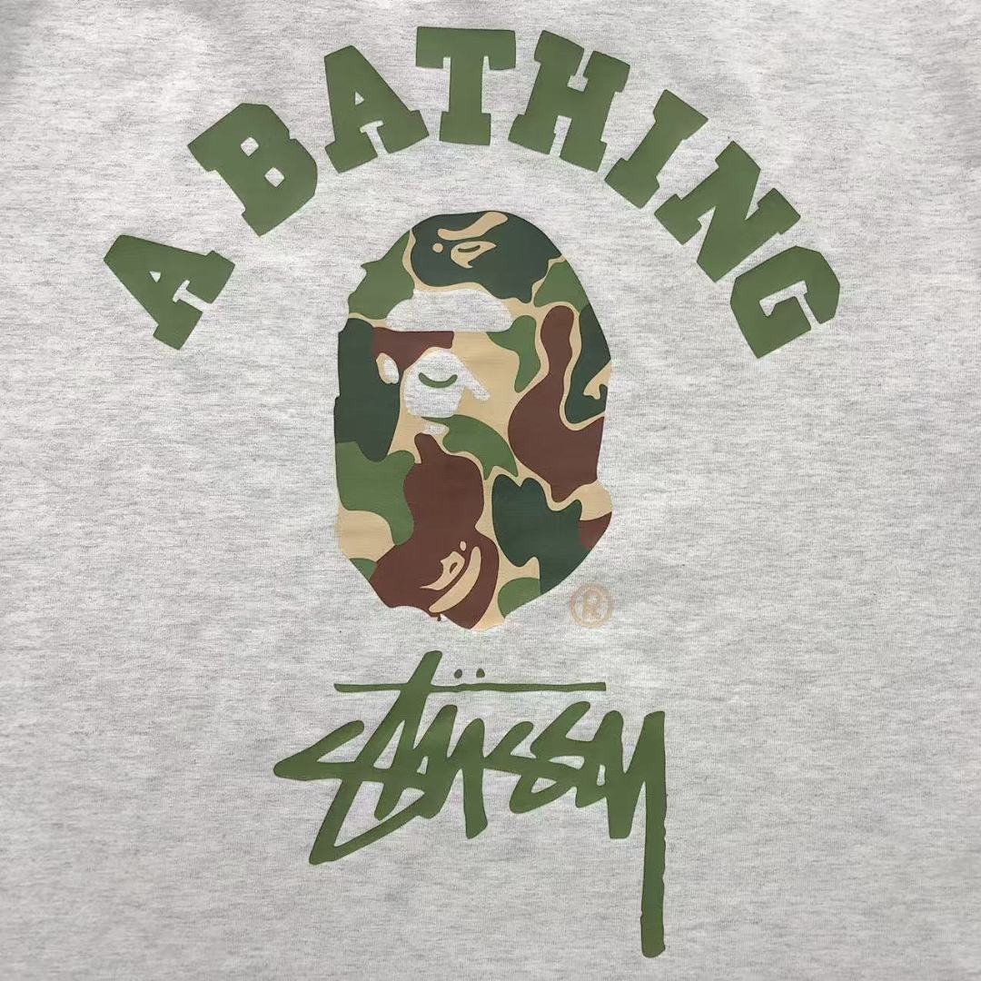 Bape 78 BAPE STUSSY T-SHIRT - Image 8