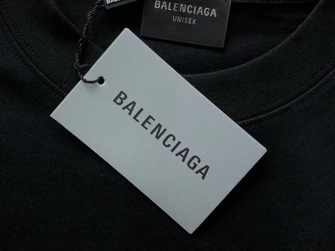 Balenciaga 118 B⭐L⭐⭐⭐IA⭐A T-SHIRT 5240118147 (Im 170Cm 60Kg I Wear Size L In The Phot) - Image 16