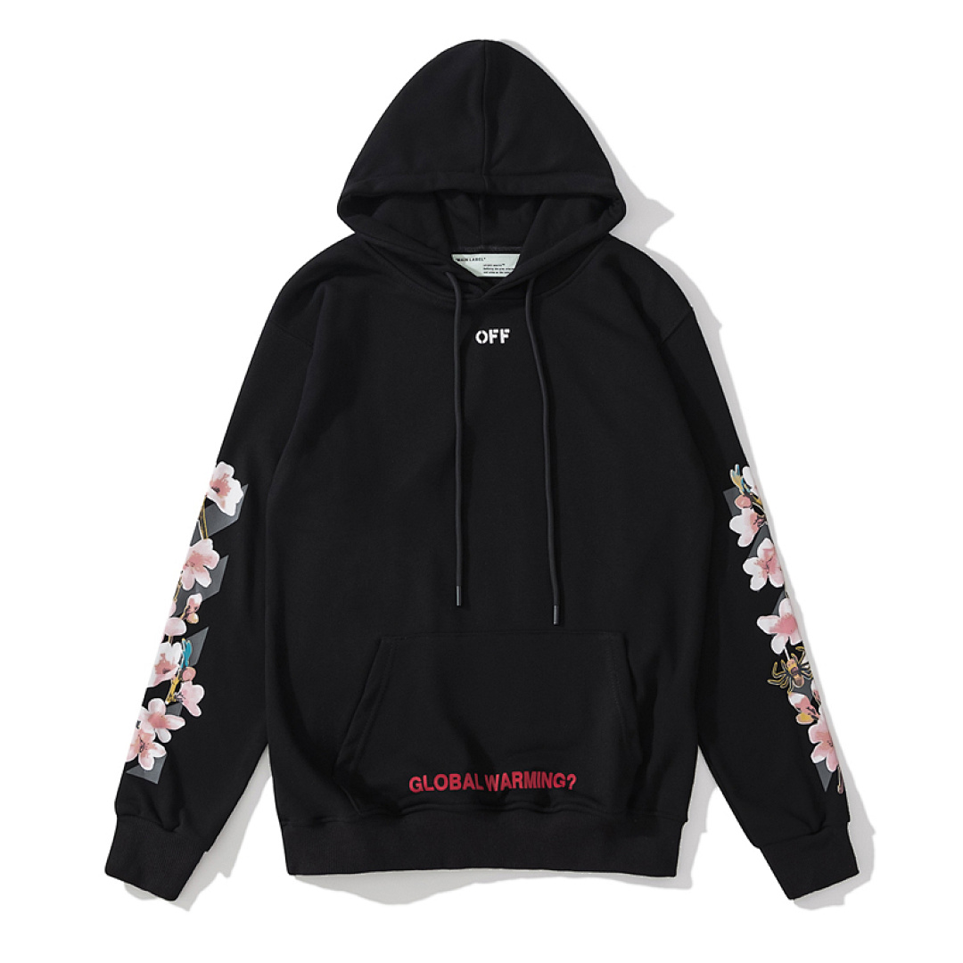Off-White 109 OFF-WHITE (WHITE HOODIE) - Image 3