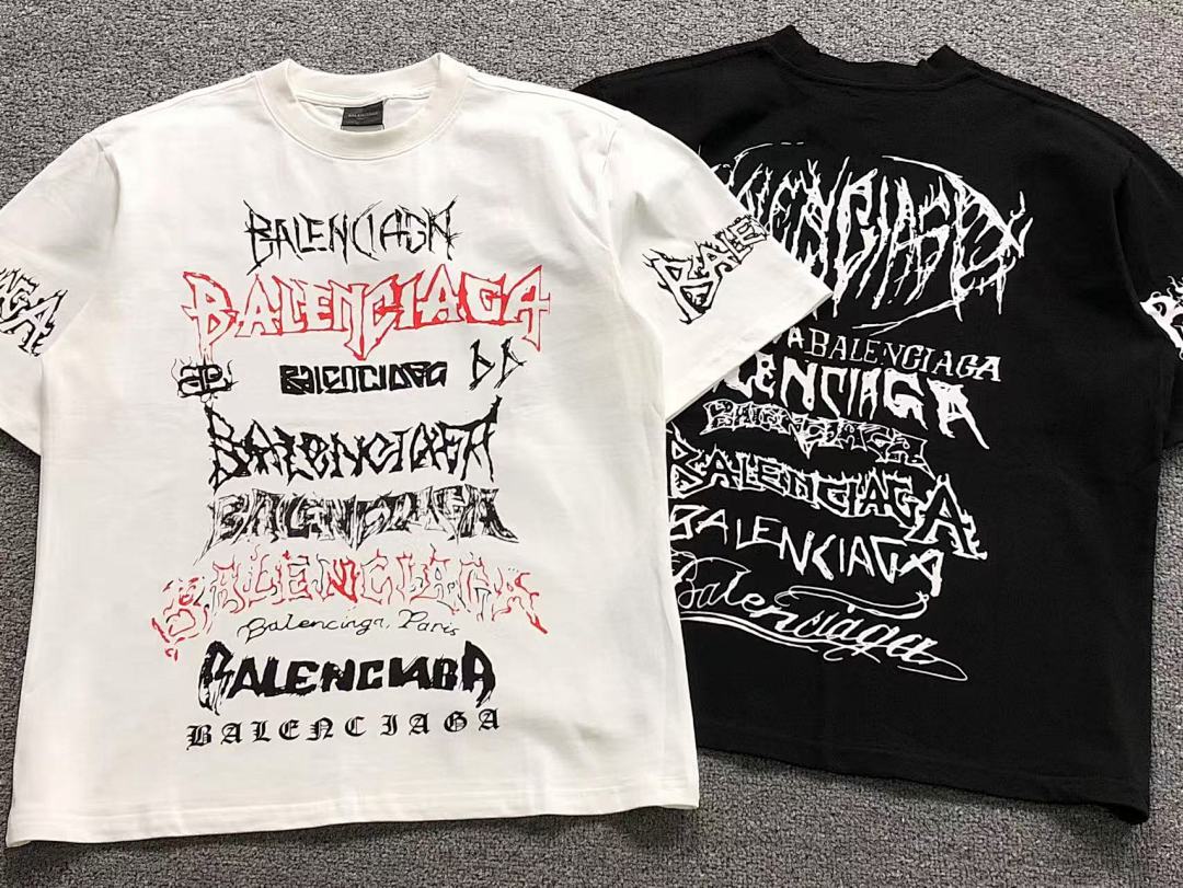 Balenciaga 125 B⭐L⭐⭐⭐IA⭐A T-SHIRT 42032801163 (Im 170Cm 60Kg I Wear Size XS In The Phot) - Image 6