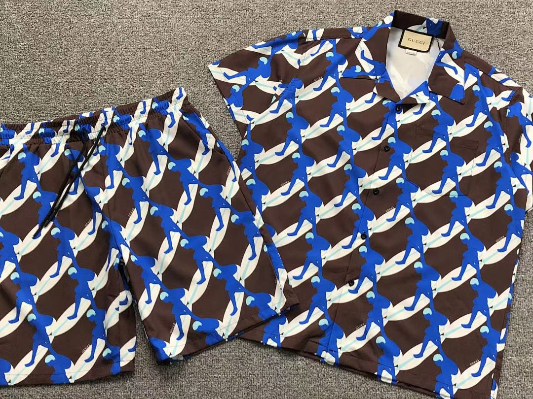 Gucci SHORTS 95 G⭐C⭐I SHIRT 213042339 (Im 170Cm 55Kg I Wear Size L In The Phot) - Image 7