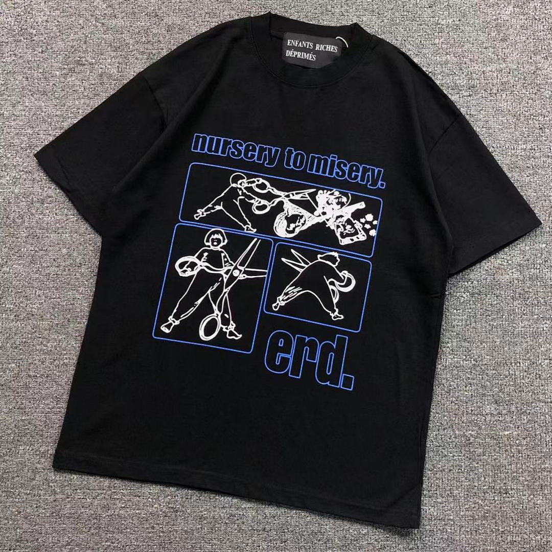Chanel 85 ENFANTS RICHES DEPRIMES T-SHIRT 42012421162 (Im 170Cm 60Kg I Wear Size S In The Phot)