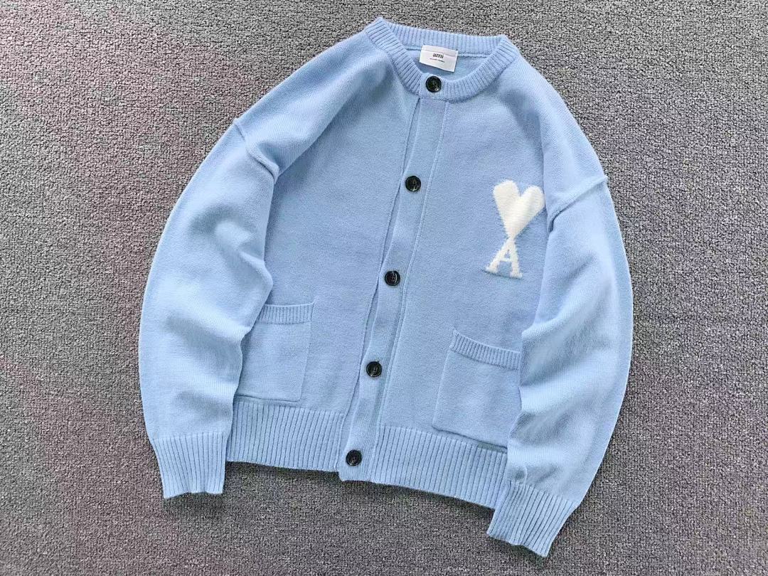 AMI 168 AMI SWEATER 3109120421 (Im 170Cm 60Kg I Wear Size M In The Phot) - Image 9